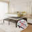 0.4" Split Bunkie Board, Foldable Bed Panels, Low Profile Mattress Bed Support / Slats with Cover-253280527