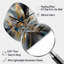 Soft Colours Marble Abstract II - Nebula Shape Gold Wall Clock Sculpture-106198940