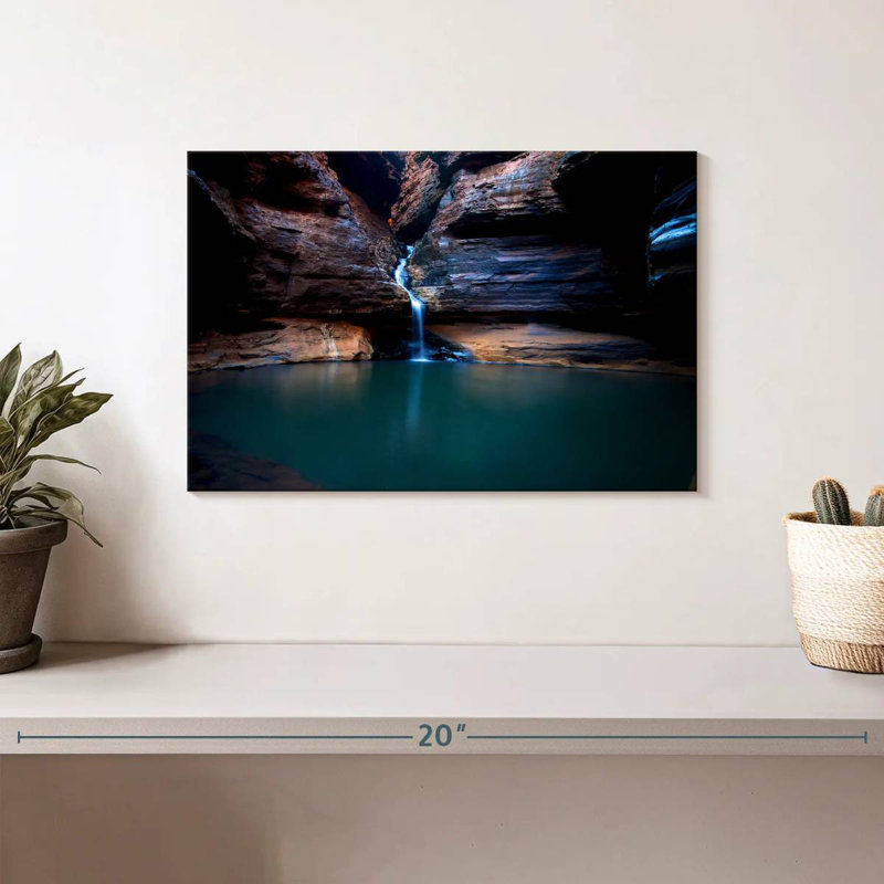 Cascade Alvord Karijini, Australie, H 8 po x l 12 po