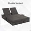 Chaise longue d'extérieur en osier 2 places-2043774989