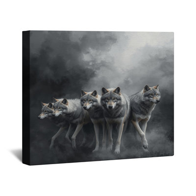 Toile tendue en toile de loups gris dans de nombreuses tailles