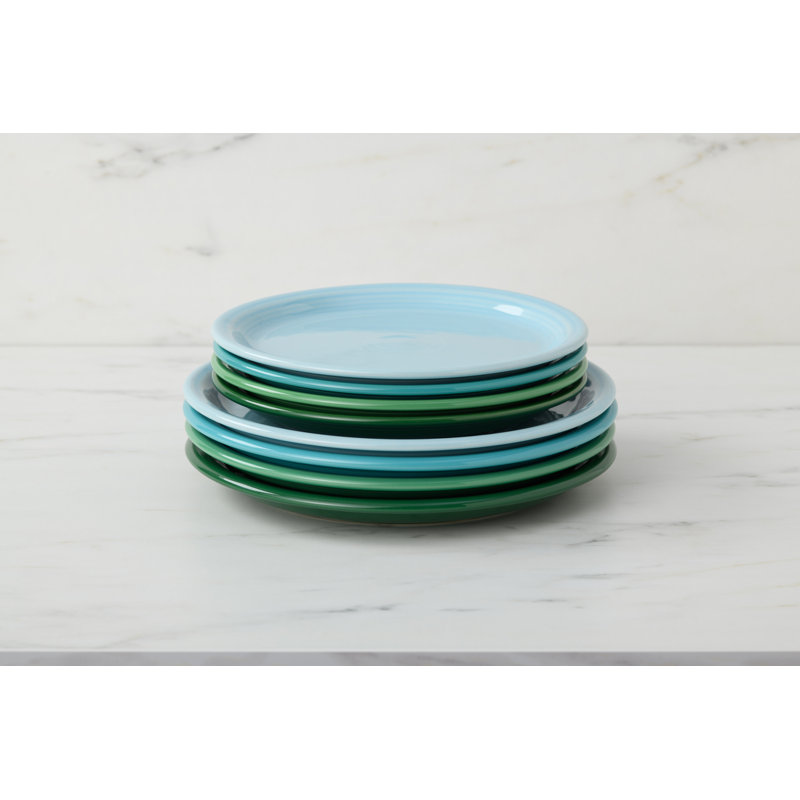 Fiesta Bistro Coupe 10 1/2 Inch Dinner Plate, Jade