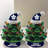 4" Mini LED Tabletop Christmas Tree, Toronto Maple Leafs