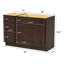 45'' Single Bathroom Vanity Base Only-93719224
