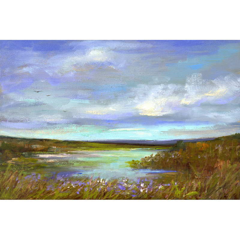 Tranquil View by Sheila Finch - Wrapped Canvas Painting, 30cm H x 46cm W x 3.8cm D