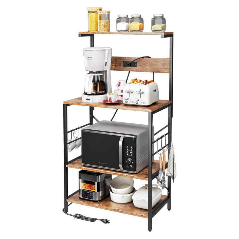 4-tier kitchen storage rack