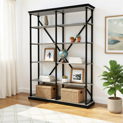 Calton Etagere Bookcase