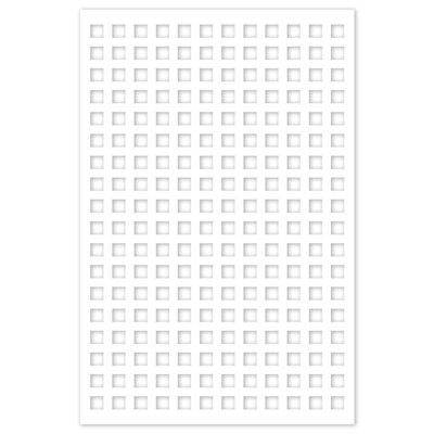 48'' x 32'' Square Vinyl Privacy Screen