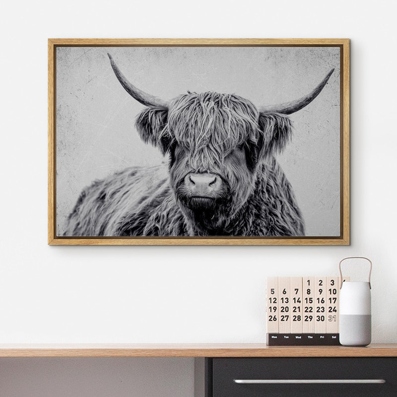 Portrait d'animaux sur fond blanc, H 24 po x l 36 po x P 1,5 po, Cadre naturel