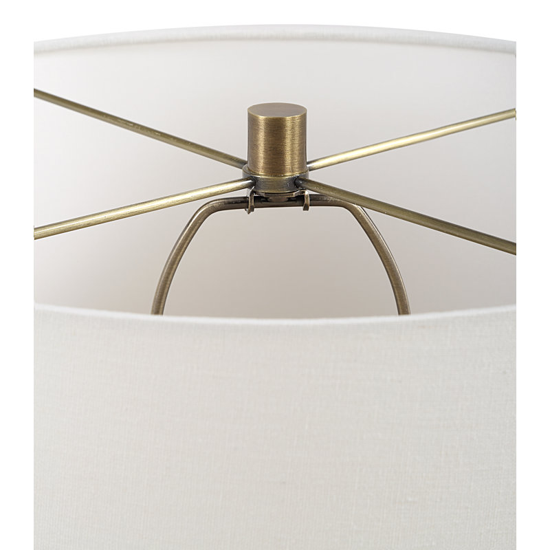 Orren Ellis Berdena Deep Blue Table Lamp