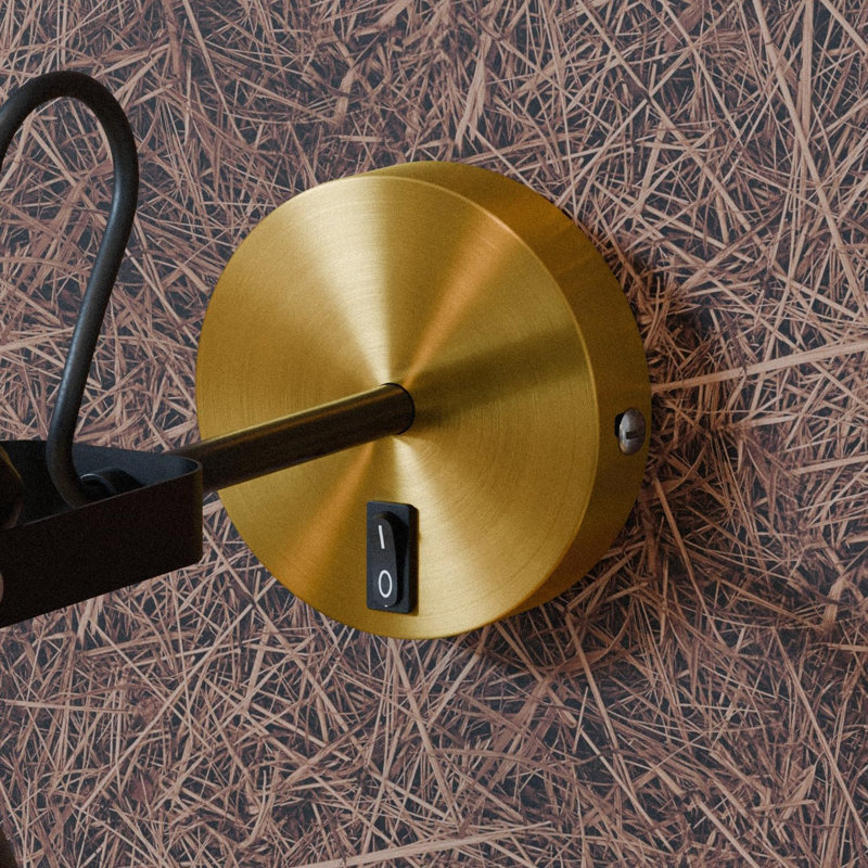 Single Point Lighting Kit, Yellow Brass