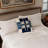 SANTA CRUZ PILLOW- 20X20 BLUE