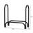Aleyha 33'' W Metal Log Rack