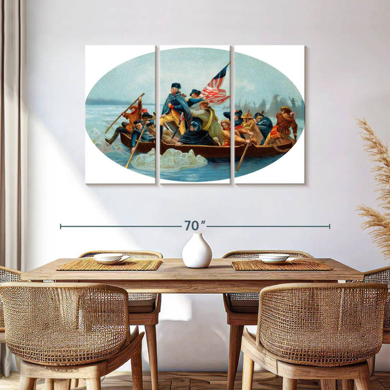 Lelar Washington Delaware, 36" H x 57" W