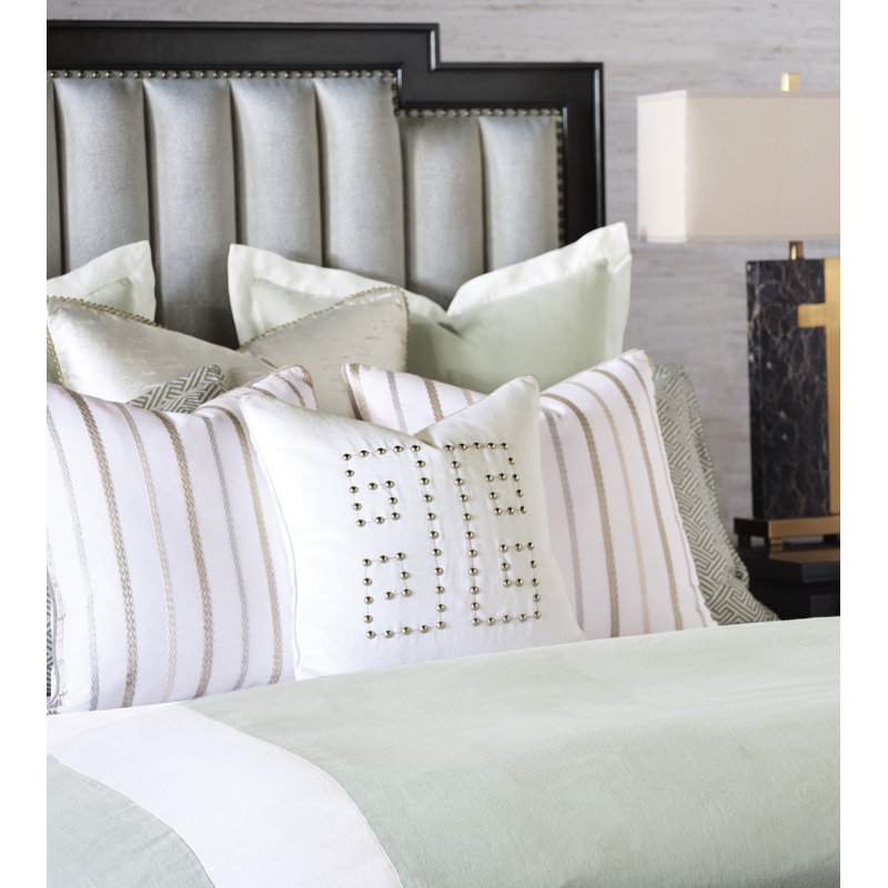 Decima Square Pillow Cover & Insert, Polyester