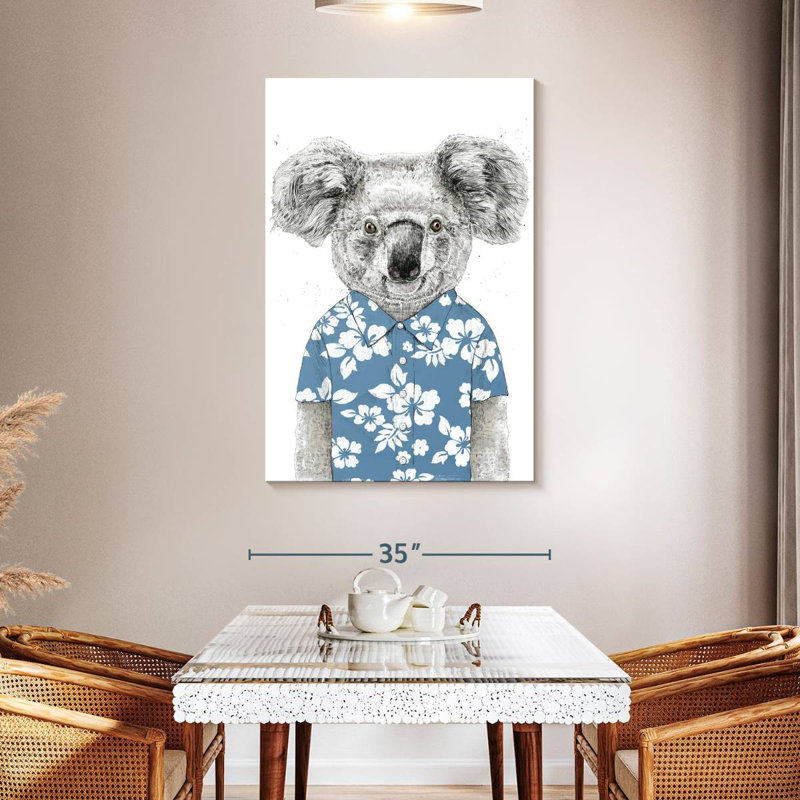 Brampt Summer Koala, 48" H x 32" W