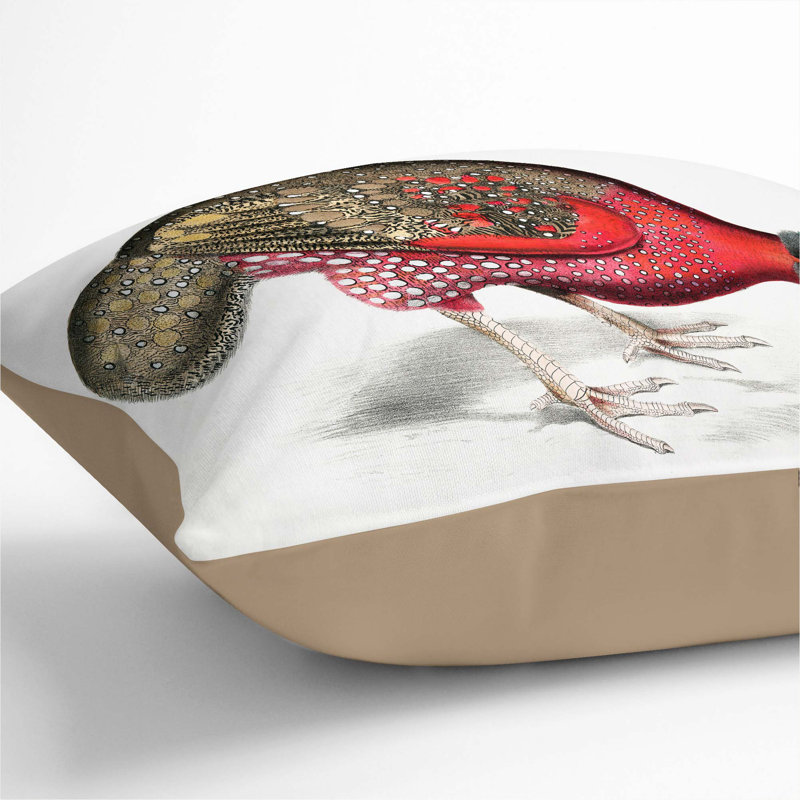 Square Throw Cushion, Stone, 55 x 55 cm