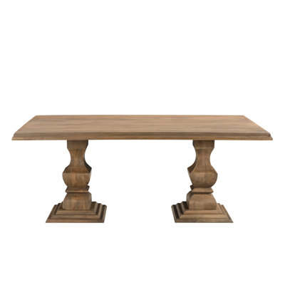 Josiane Solid Wood Rectangular Dining Table