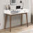 Izan 39-inch 1-drawer Wood Writing Desk White