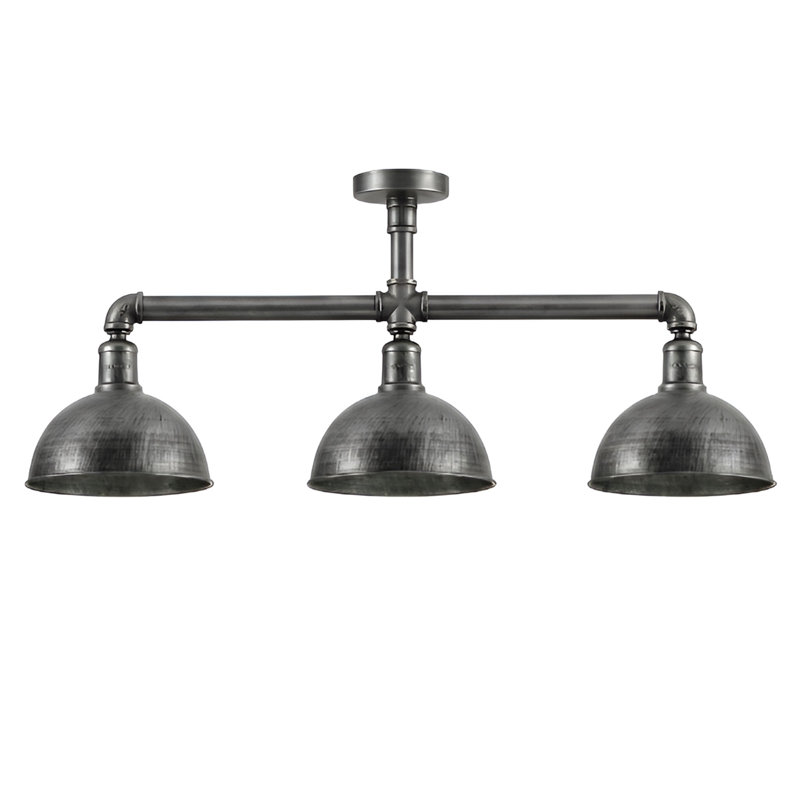 Cassano 3 - Light Pendant, Brushed Silver