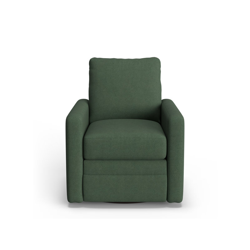 Swivel Barrel Recliner, Pine