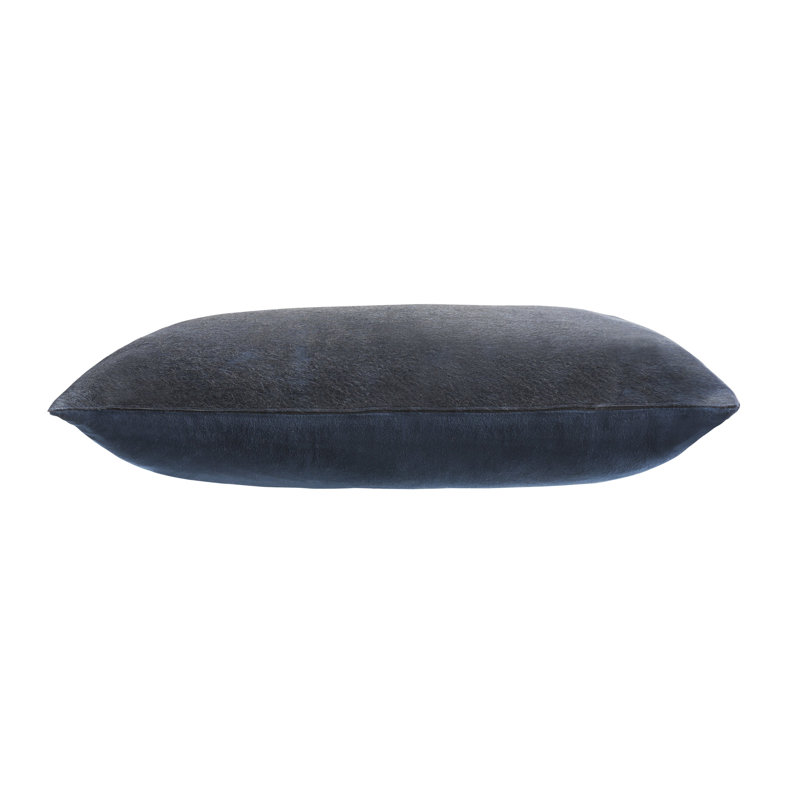 Coussin décoratif en velours Cloud 22 po x l 22 po Cloud9 Design, Lagos marine
