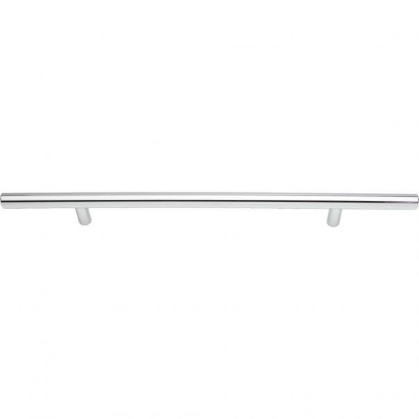 Polished Chrome Modern Bar Pull with Mounting Hardware
