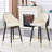 Modern PU Leather Bar Stool With High Back And Gold Footrest, 25" Seat Height-183681737-183521277