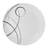 Studio Nova® 12-Piece Porcelain Dinnerware Set, Circles Pattern-124668200-124668201