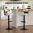 Swivel PU Leather Adjustable Height Bar Stool-17264052