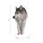 Wolf Head Sculpture Wall Hanging Ornament