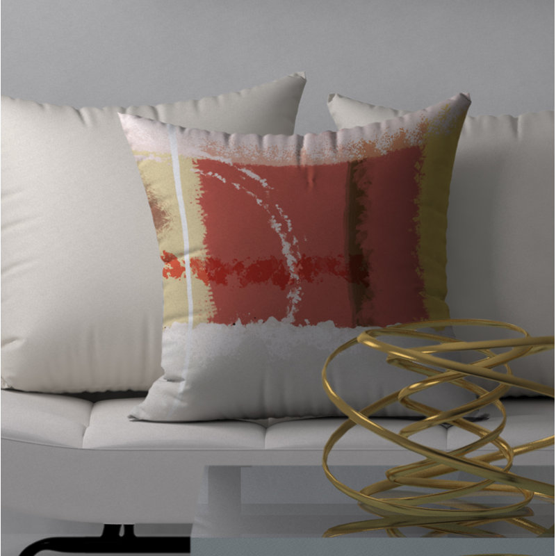  Housse de coussin carré et insert, 18" x 18"