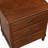 Brown 3-Drawer Nightstand