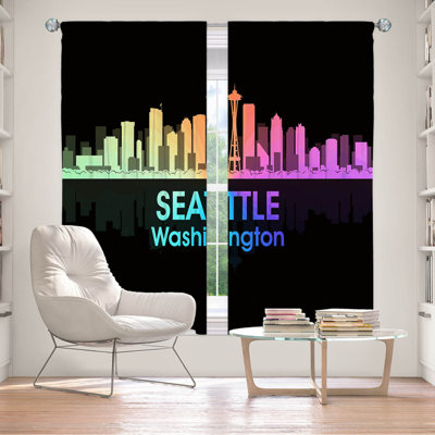 Deshala Room Darkening Curtains / Drapes Pair