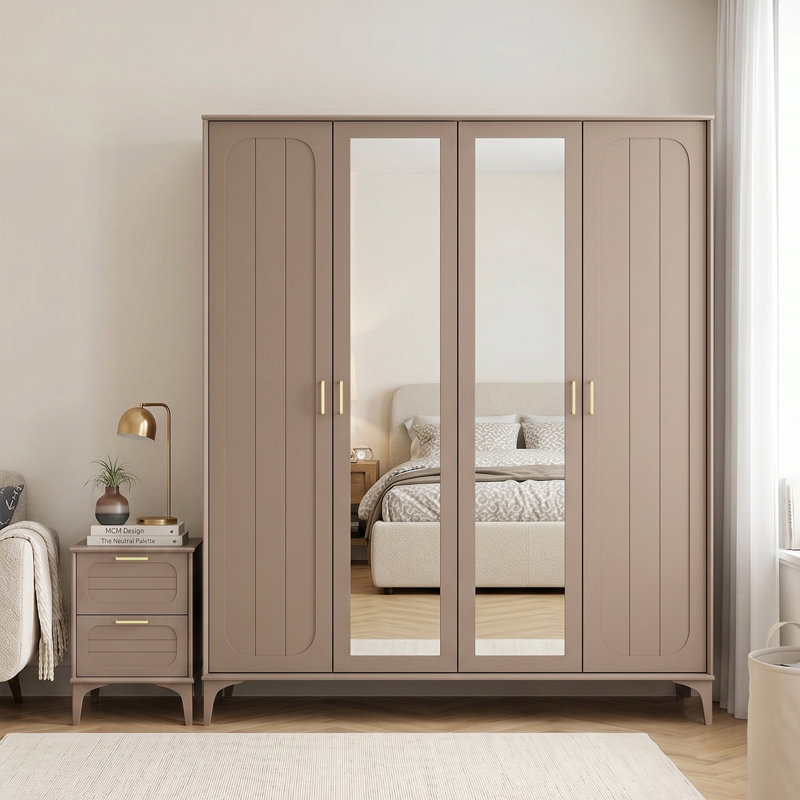 Harrington Mirage Bedroom Pair Set, Warm Nude