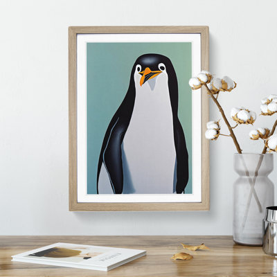 Awesome Penguin - Single Picture Frame Print
