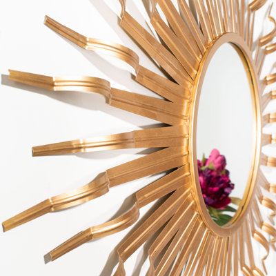 Fabiana Iron Flat Wall Mirror