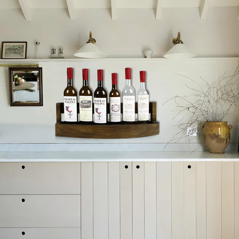 Wine Bottle Rack Brown