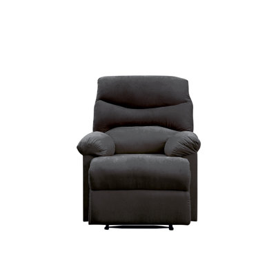 Black Recliner With Pillow Top Arm