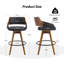 Ensemble de 2 tabourets de bar pivotants-309363297