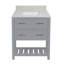 Ensemble de meuble-lavabo simple 31 po aguallo-892603629-892603630