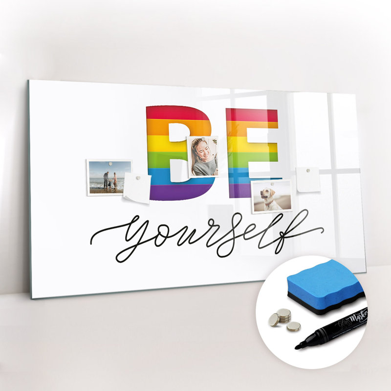 Magnetic Glass Dry Erase Board