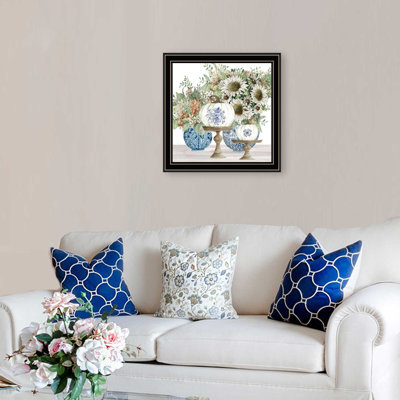 «Fall Still Life», Bycindy Jacobs, reproduction encadrée prête à accrocher, cadre noir