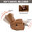 RoomfittersLeather Manual Swivel Rocker Recliner Chair with Heat and Massage Glider Lounge Sofa for Living Room, Yellow-713451660