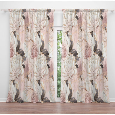 Geriah Room Darkening Curtain Pair