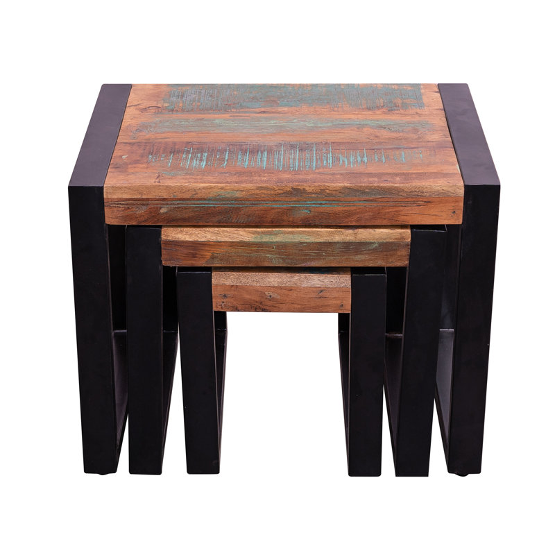 Jaxyn Solid Wood Top Nesting Tables