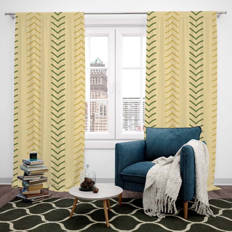 Paire de rideaux obscurcissant en polyester Wytheville, L 20 po x L 52 po