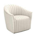 Channel Swivel Barrel Chair