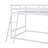 Rustic Bunk Bed With Slide And Guardrail-123857036