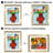 Wiedeman Kids Art Frame 10 x 12.5” with 8.5 x 11” Mat - Composite Wood with Glass (Set of 2)-1743790830
